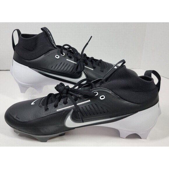 Nike Vapor Edge Pro 360 2 Football Cleats Men's US 13 Black/White DA5456-001